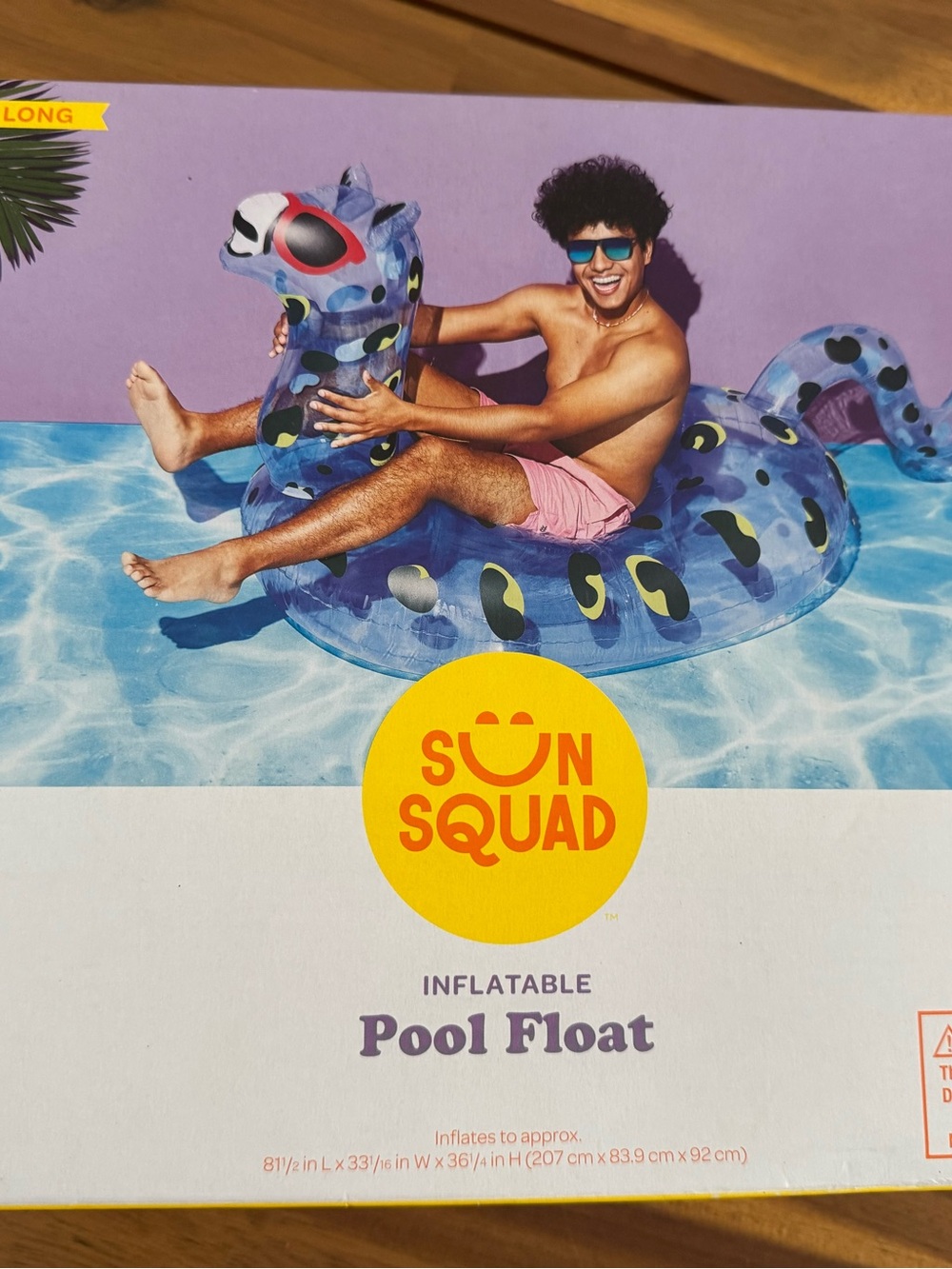 NEW Kids Blue Inflatable Pool Float